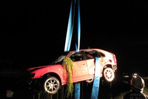 Gosau: mit Auto in Stausee-Klaushof gestürzt | Foto: FF St. Agatha