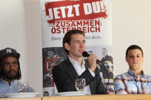 Sebastian Kurz zu Gast an den Tourismusschulen Salzkammergut