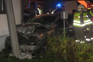Vier Verletzte bei Alko-Unfall auf der Nußdorferstraße