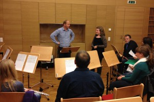 Jungmusiker stärken "D'Schobastoana" in ihrem neuen Probenraum