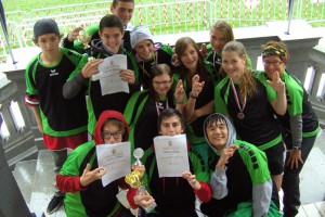 Bezirksmeister im Crosslauf: ein weiteres Mal die Tourismusschüler