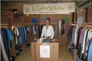 "LightWear - natur fair tragen" vertritt Vöcklabruck auf der WearFair 2012