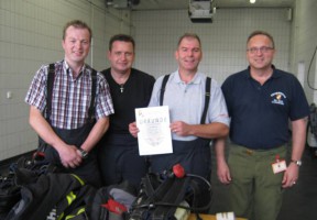 Feuerwehr Roitham erreicht erstmals Atemschutzleistungsabzeichen in Gold