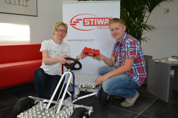 STIWA Go-Kart für KET - Kinder erleben Technik, Elektronikbausets für OTELO Vöcklabruck