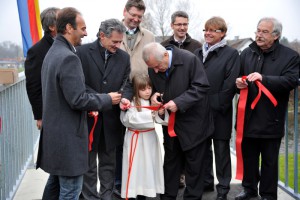 Agersteg zwischen Wankham und der Zeislau feierlich eröffnet