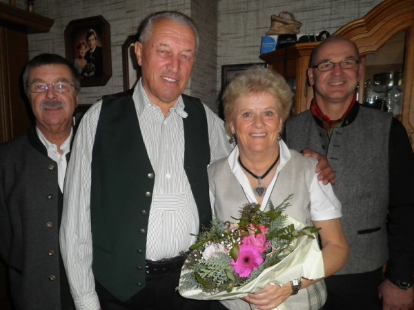 Ernst und Herta Webinger, Untersee 116, Goldene Hochzeit