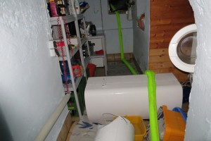 Pinsdorf: Boiler setzte Keller unter Wasser