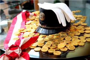 Ischler Gulden - prägefrisch rechtzeitig vor Weihnachten eingetroffen | Foto: www.badischl.at