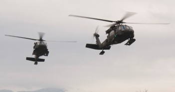 Bundesheer hilft nach Felssturz mit Black hawk Hubschraubern Felssturz in Grünau - Bundesheer mit Black hawk Hubschrauber im Assistenzeinsatz