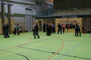 Tanzsportclub Lenzing tanzt in der neuen Sporthalle