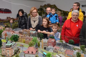 Bei dieser Modellbahn schlagen nicht nur Kinderherzen höher