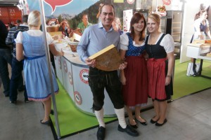 Tourismusschüler unter Starkochen auf der Messe "Eat’n’Style" in Stuttgart