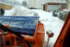 Schneeräumung für Vöcklabrucker Bauhofarbeiter große Herausforderung