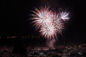 Silvester-Openair-Party in Obertraun