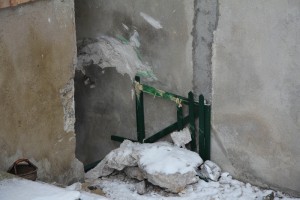 Grünau: Felssturz beschädigte Wohnhaus