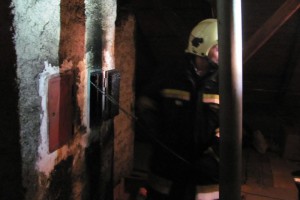 Laakirchen: Nachbar bemerkte Kaminbrand