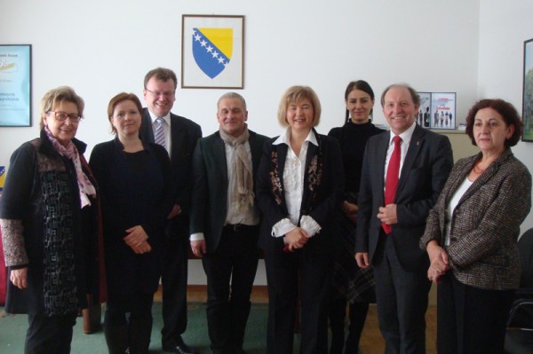 Schönpass besuchte die Botschaft von Bosnien-Herzegowina