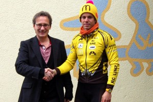 Profi-Mountainbiker Rene Ruzmarinovic radelt  für SOS-Kinderdorf Altmünster