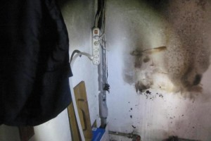 Ebensee: Brand mit Gartenschlauch gelöscht