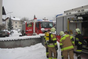 Ebensee: Brand mit Gartenschlauch gelöscht