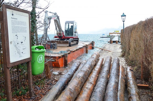 Panoramasteg in Weyregg wird derzeit renoviert