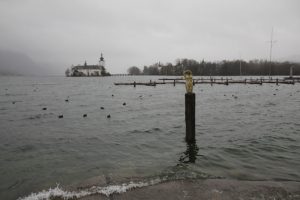 Traunsee: Starkregen lässt Pegelstände rapide ansteigen