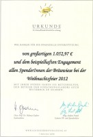 Gäste der Bräuwiese spendeten 1053 Euro