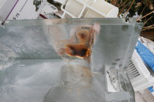 Sägespäne in Hobbykeller in Brand geraten