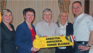 Vöcklabrucker ÖVP-Trio macht sich "Dynamik in der Politik" zur Aufgabe