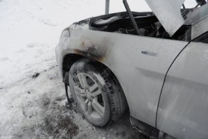 Seewalchen: Fahrzeugbrand rasch gelöscht