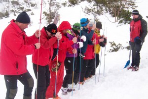 Lawinenübung des Alpenvereins Ebensee begeisterte am Feuerkogel