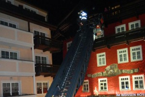 Großübung im "Hotel Weißes Rössl" in St. Wolfgang