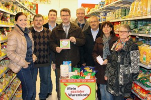 Neue Partnerbetriebe beim "Sozialen Warenkorb"