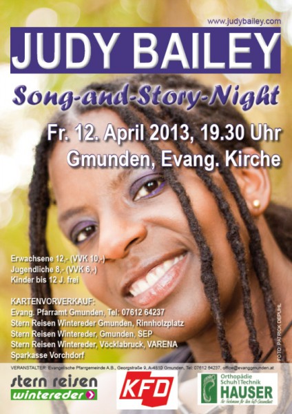 Judy Bailey in der Evangelischen Kirche Gmunden