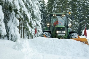 Schlatt: Winterdienst in Kooperation mit Maschinenring bestens funktioniert