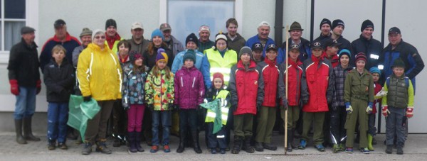 Große Seeufer- und Flurreinigung in Obertraun