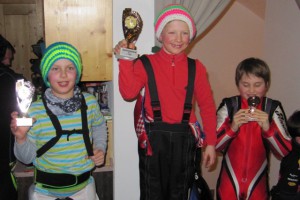 Letztes Rennen und Gesamtsiegerehrung beim Ski-Alpin-Salzkammergut-Cup 2013