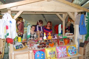 Großer Andrang beim Lebenshilfe-Verkaufsstand