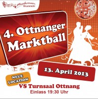 Musikverein Bruckmühl lädt ein zum 4. Ottnanger Marktball