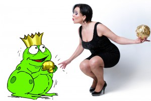 Comedian Marion Petric mit Benefizkabarett "Die Froschkönigin" zu Gast in Gmunden