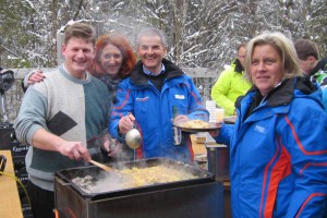 Schneehase und Rieseneierspeise am Kasberg