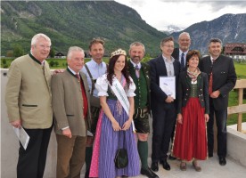 Narzissen Bad Aussee: Der erste Meilenstein der Errichtung wurde gefeiert
