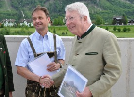 Narzissen Bad Aussee: Der erste Meilenstein der Errichtung wurde gefeiert