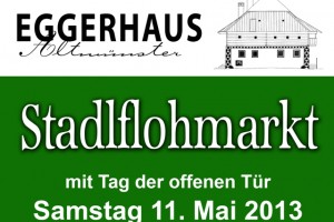 Stadlflohmarkt mit Tag der offenen Tür im Eggerhaus Altmünster