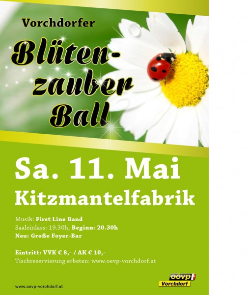 Blütenzauberball in Vorchdorf