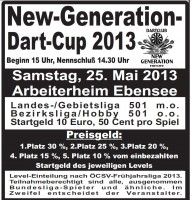 NG-Dartcup in Ebensee