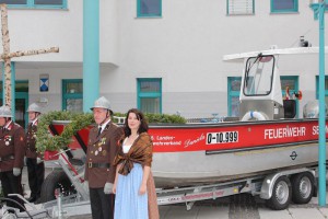 Florianifeier der Seewalchner Feuerwehren mit A-Boot-Segnung