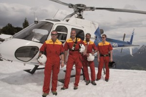 Seit einem Jahrzehnt Hubschrauber-Service im Salzkammergut