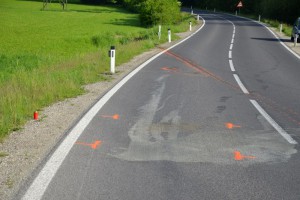 Timelkam: Motorradunfall mit tödlichem Ausgang