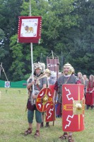 Die Römer stürmten das Keltenfest in St. Georgen
